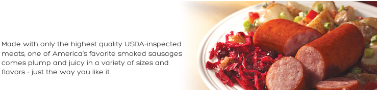 Bar-S SMOKED SAUSAGE Banner